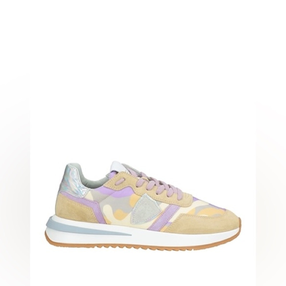 PHILIPPE MODEL
Tropez 2.1 Sneaker in Camo and Violet